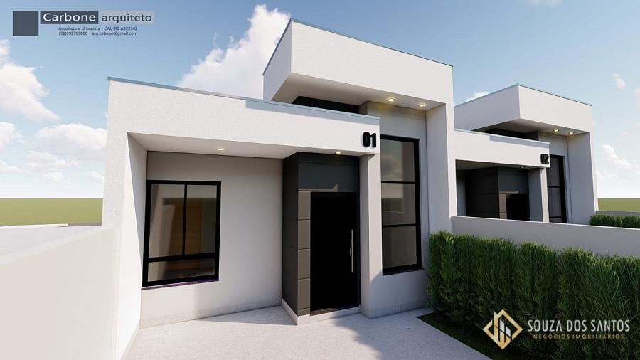 Bela casa NOVA 3 dormit�rios com Su�te 1