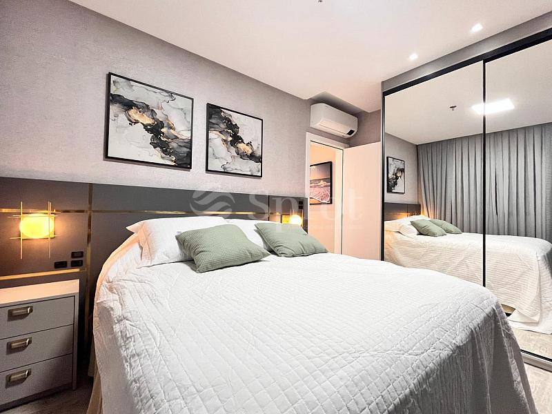 Infinity Tower Flat - mobiliado a 300 m do mar em Meia Praia 🌊 — foto 9