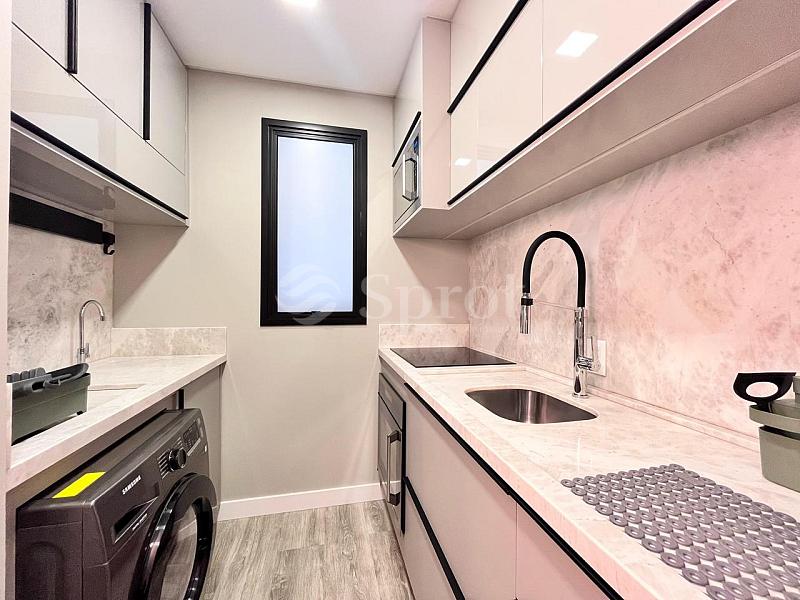 Infinity Tower Flat - mobiliado a 300 m do mar em Meia Praia 🌊 — foto 7