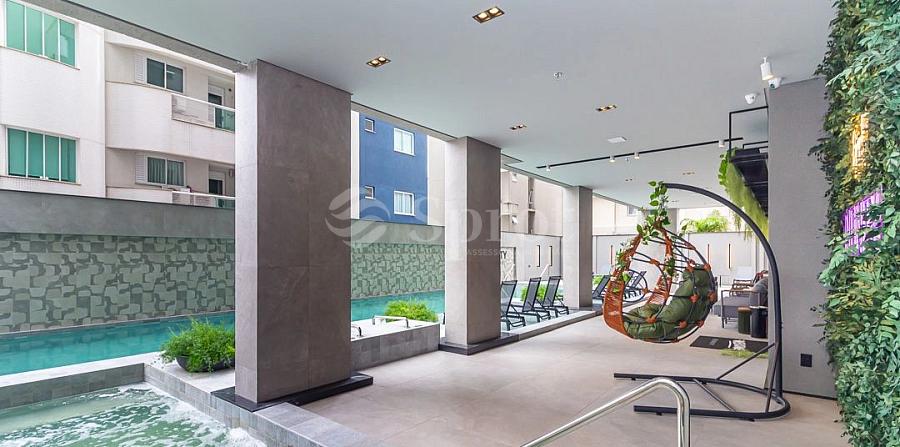 Infinity Tower Flat - mobiliado a 300 m do mar em Meia Praia 🌊 — foto 2