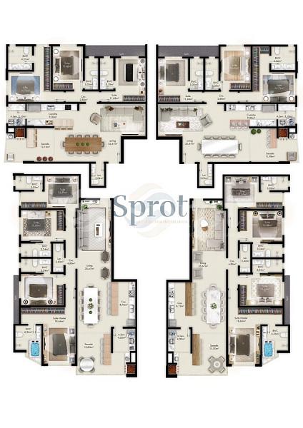 1400m² de Lazer -  3 ou 4 suítes — foto 22