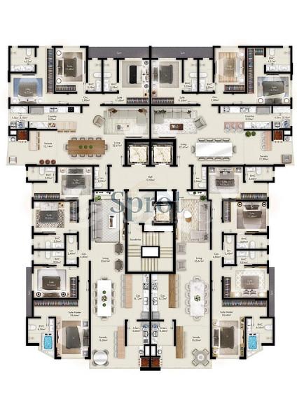 1400m² de Lazer -  3 ou 4 suítes — foto 23