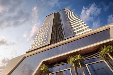 Apartamento em Meia Praia, Itapema - SC, 4 suítes, 3 vagas, 179m² privativos no Doha Tower Residence