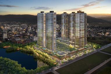 Studio à venda no Lagom Perequê em Porto Belo, studio com 1 suíte, 1 vaga, 40 m², condomíno Mirra