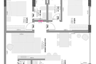 Apartamento com 2 quartos à venda, 68m², 3 banheiros, 1 garagem - Centro - Itajaí