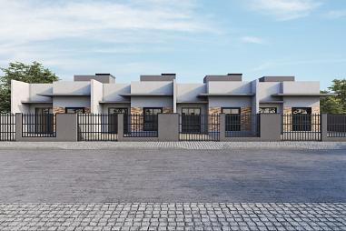 Lindas Casas Geminadas, excelente acabamento, pronta para morar