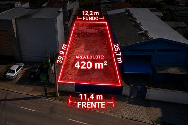 Terreno à venda, 330m² - São João - Itajaí